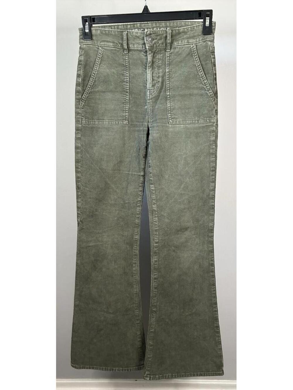 American Eagle Stretch Super Hi-Rise Flare Pants Women’s Size 2 REG 28x31